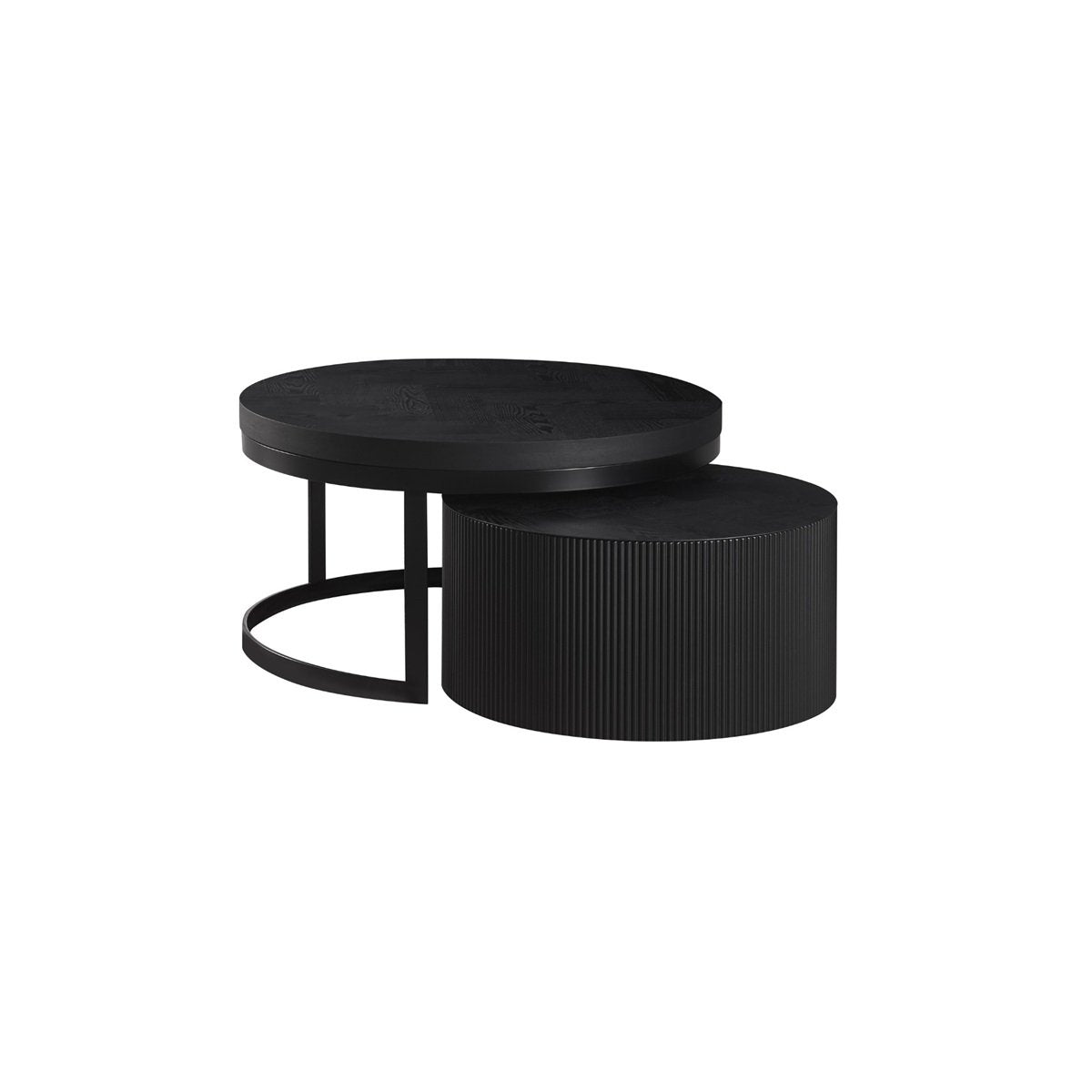 FOX BLACK PLAIN VISGRAAT 90/70 Ø BLACK