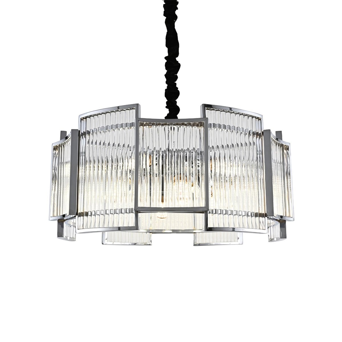 CEILING LAMP QL10644 3161/600 SILVER CLEAR