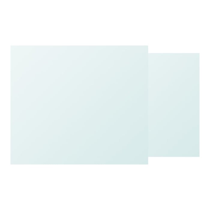 TABLE TOP FOR SASY 90/80 CLEAR GLASS