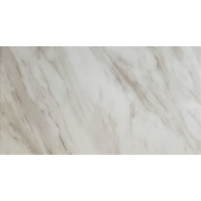 WHITE 3851-17 MARBLE TOP + 130x70x1,8