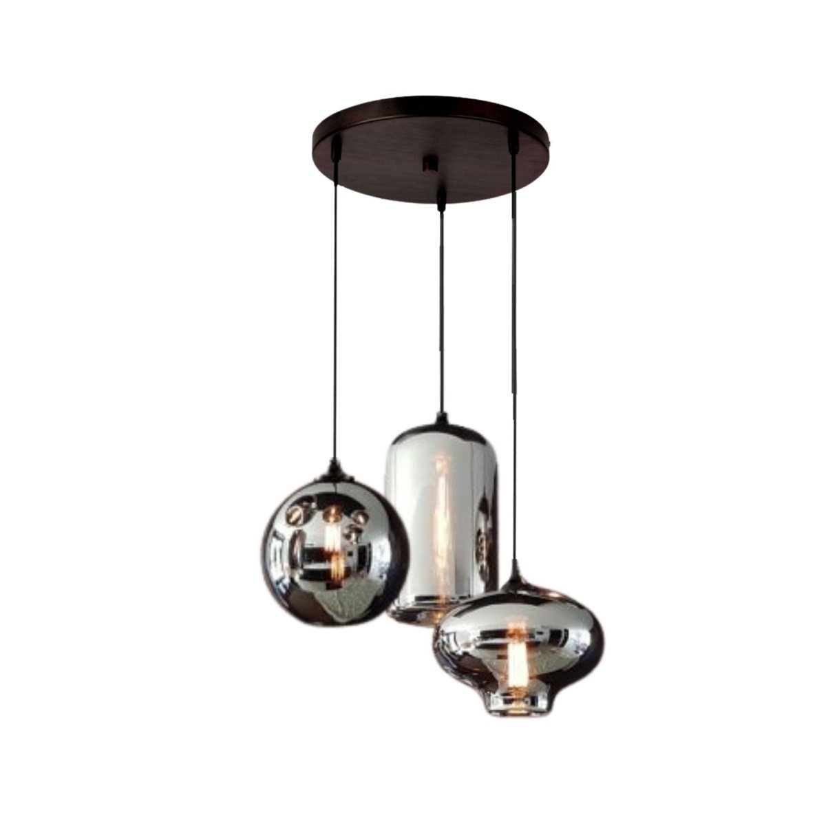 CEILING LAMP QL1086 SILVER 7331B-3