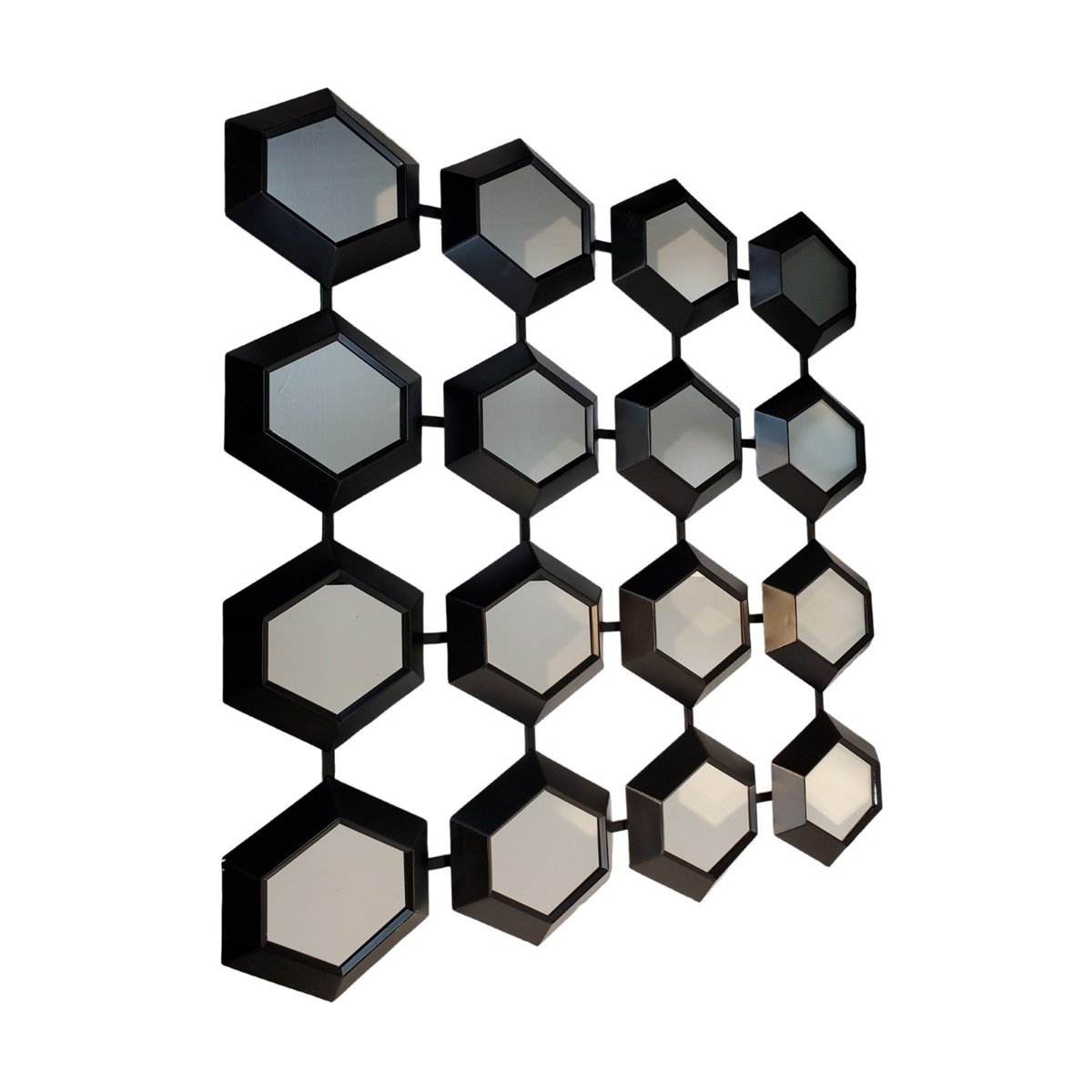 MIRROR DAMLA KARE CD-H046 120x120x5 BLACK