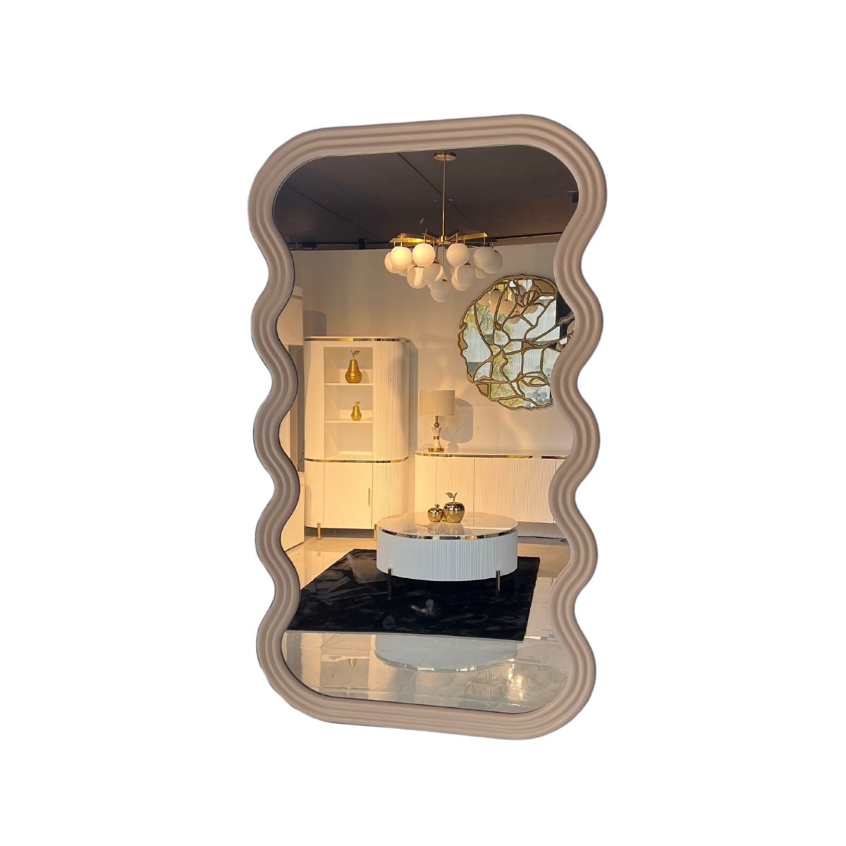 MIRROR MT-102 WHITE FRAME 170X100X3