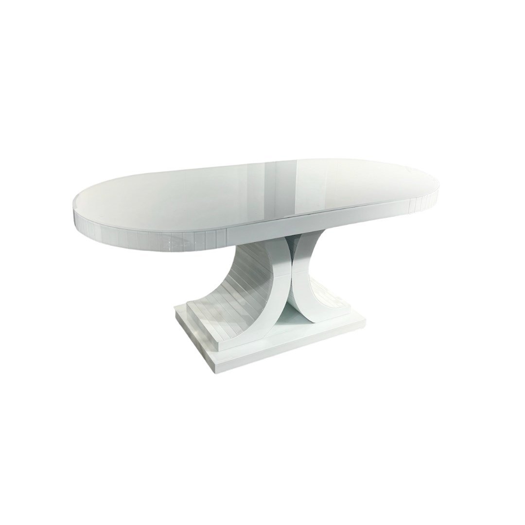 OVAL MIRROR DT 180x90 WHITE MIRROR