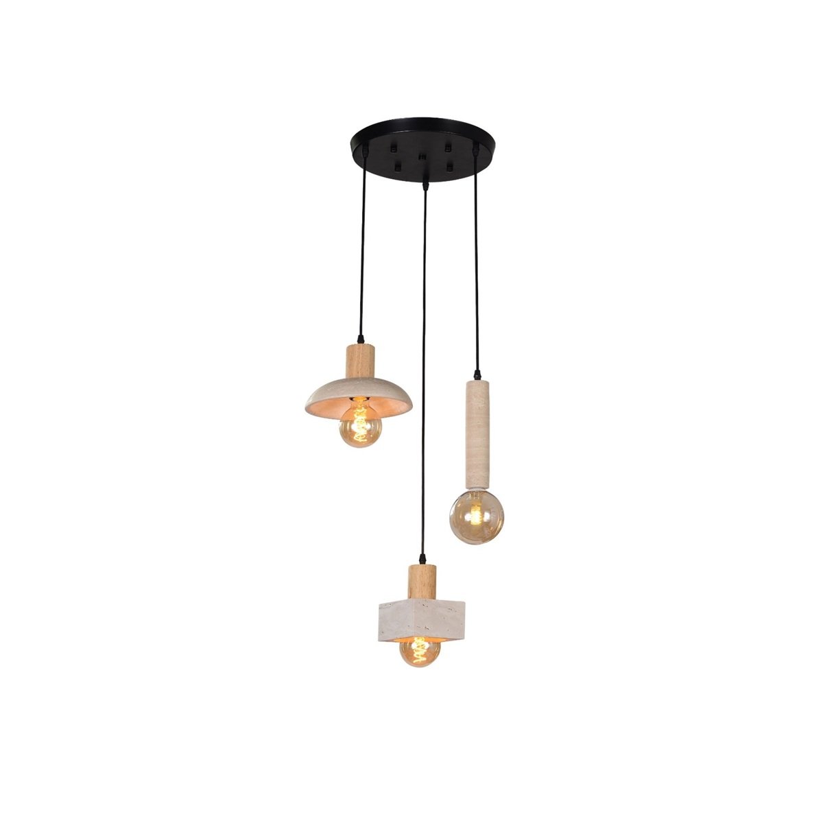 CEILING LAMP NOVA GH1017 -3R 30Ø