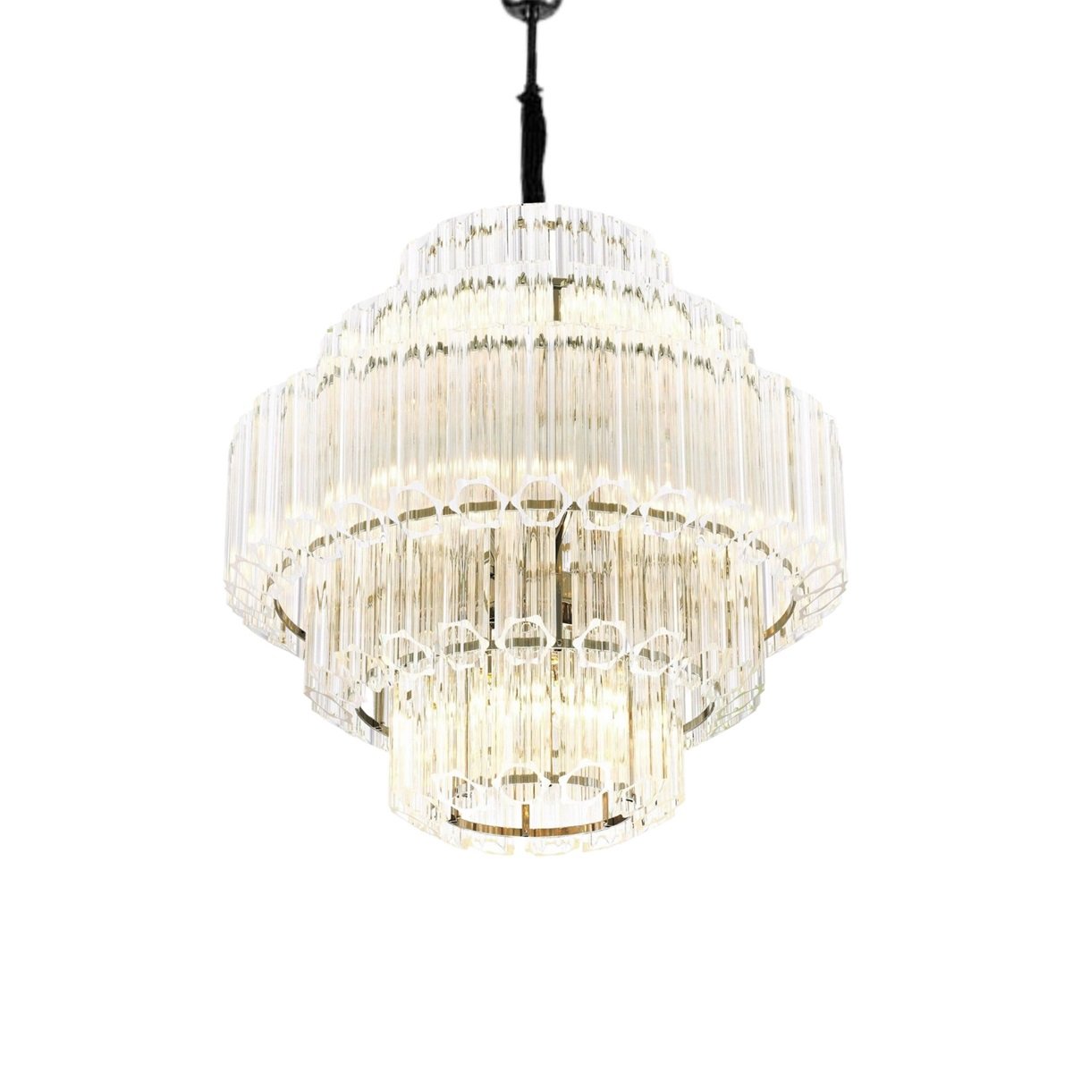 CEILING LAMP QL10616 SH-2058-650 CLEAR (2 DOOS)