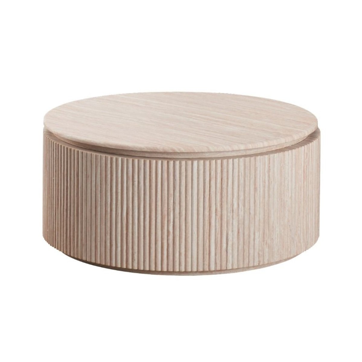 KIMBERLY CT BLOCCI 100Ø FLINTSTONE FAUX MARBLE TOP