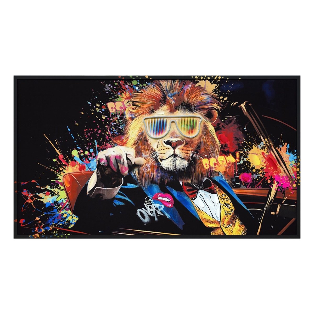 WALL DECORATION 25082JD2-2 WITH LED 140X80X3