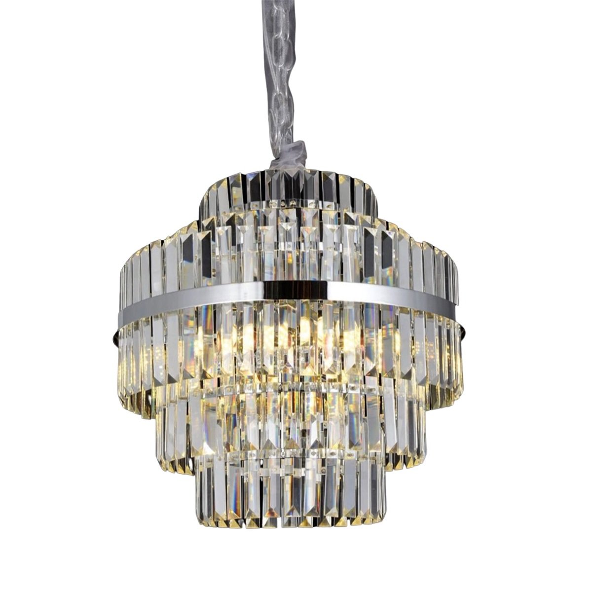 CEILING LAMP QL10663 1225/600 SILVER