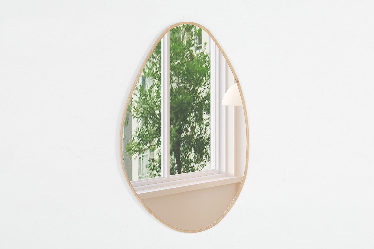 Spiegel 'Rana' 80x50 Oude eik