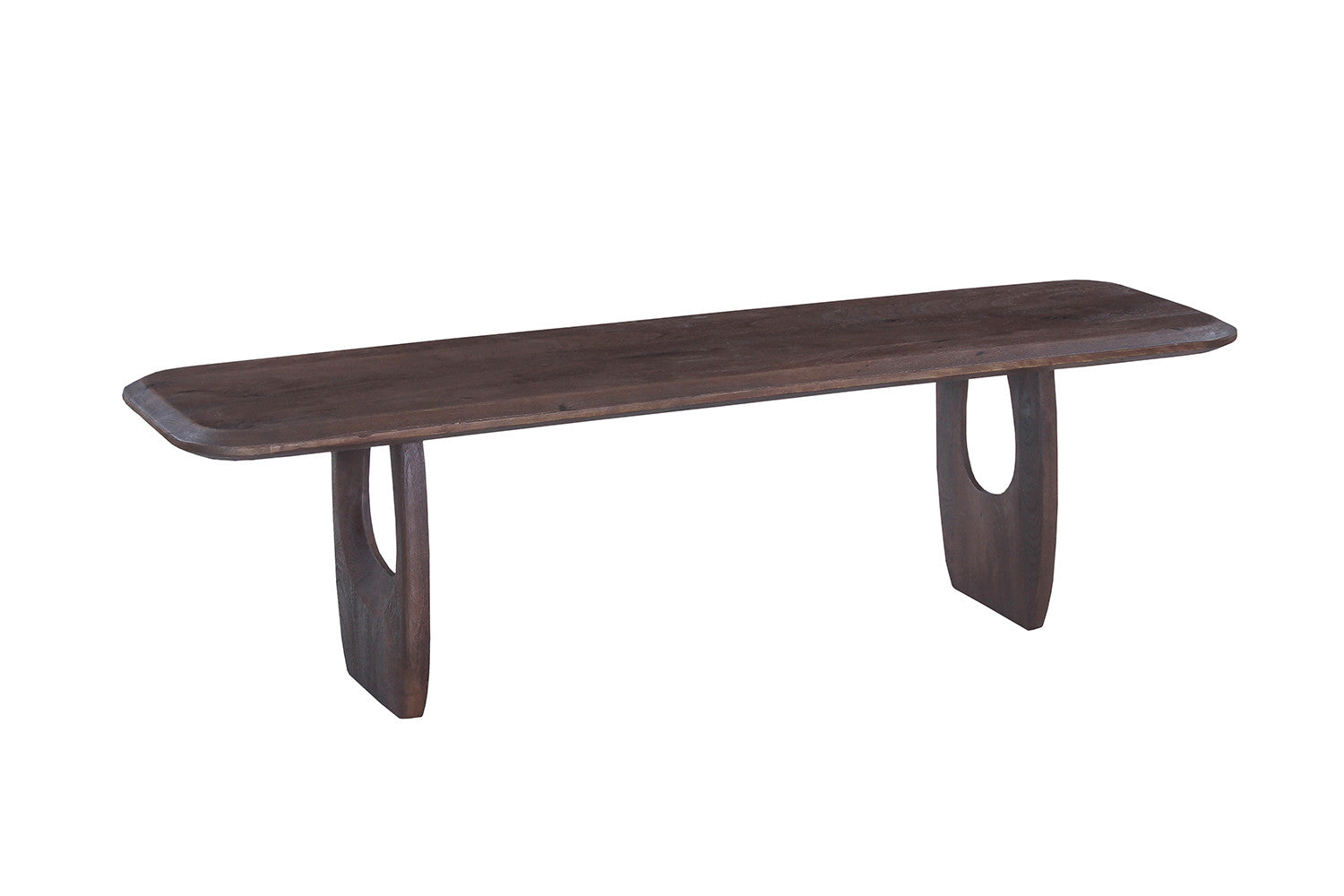 'Braga' Mango hout Donkerbruin