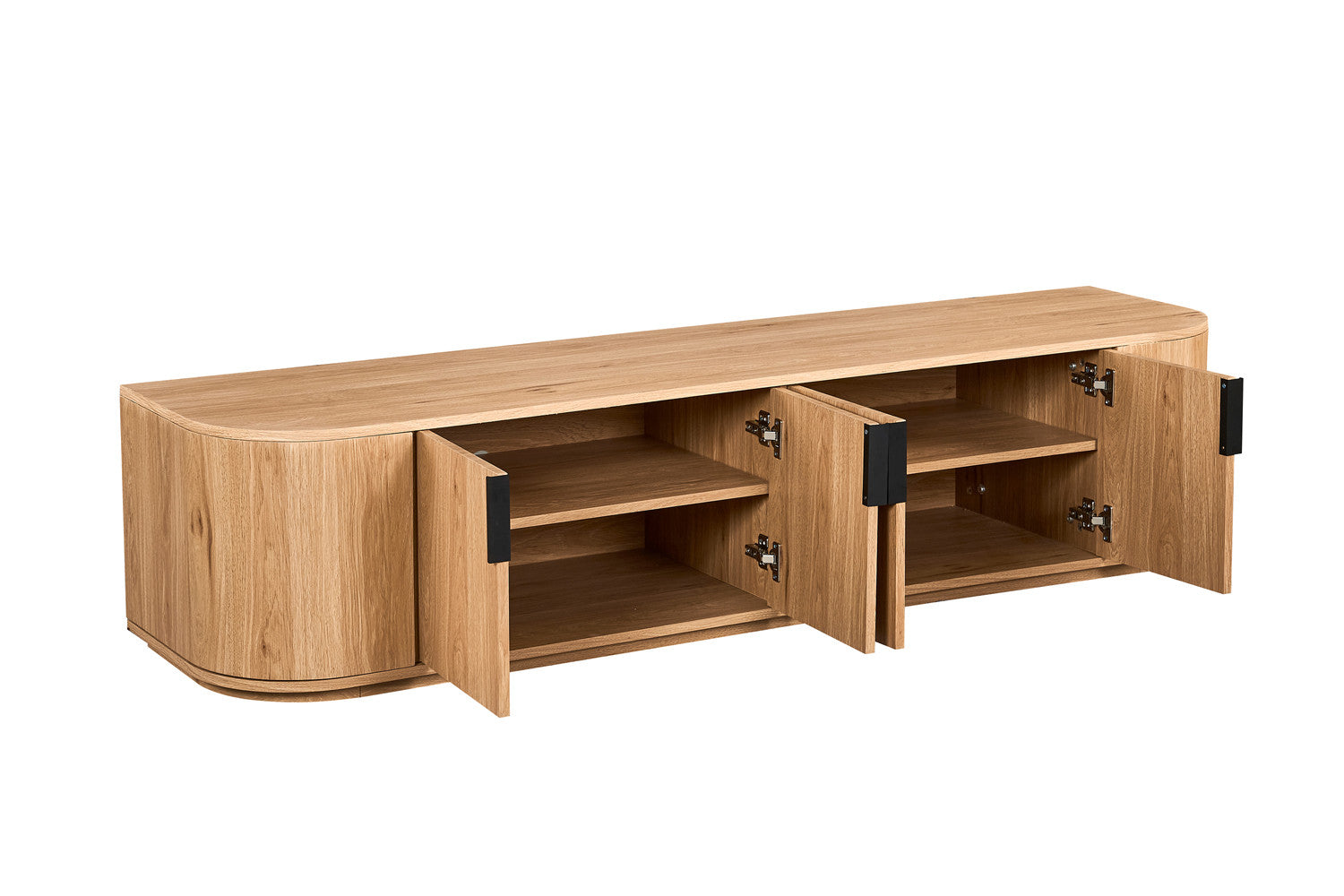 - TV meubel 'Porto' 180 cm Decor Eik Naturel