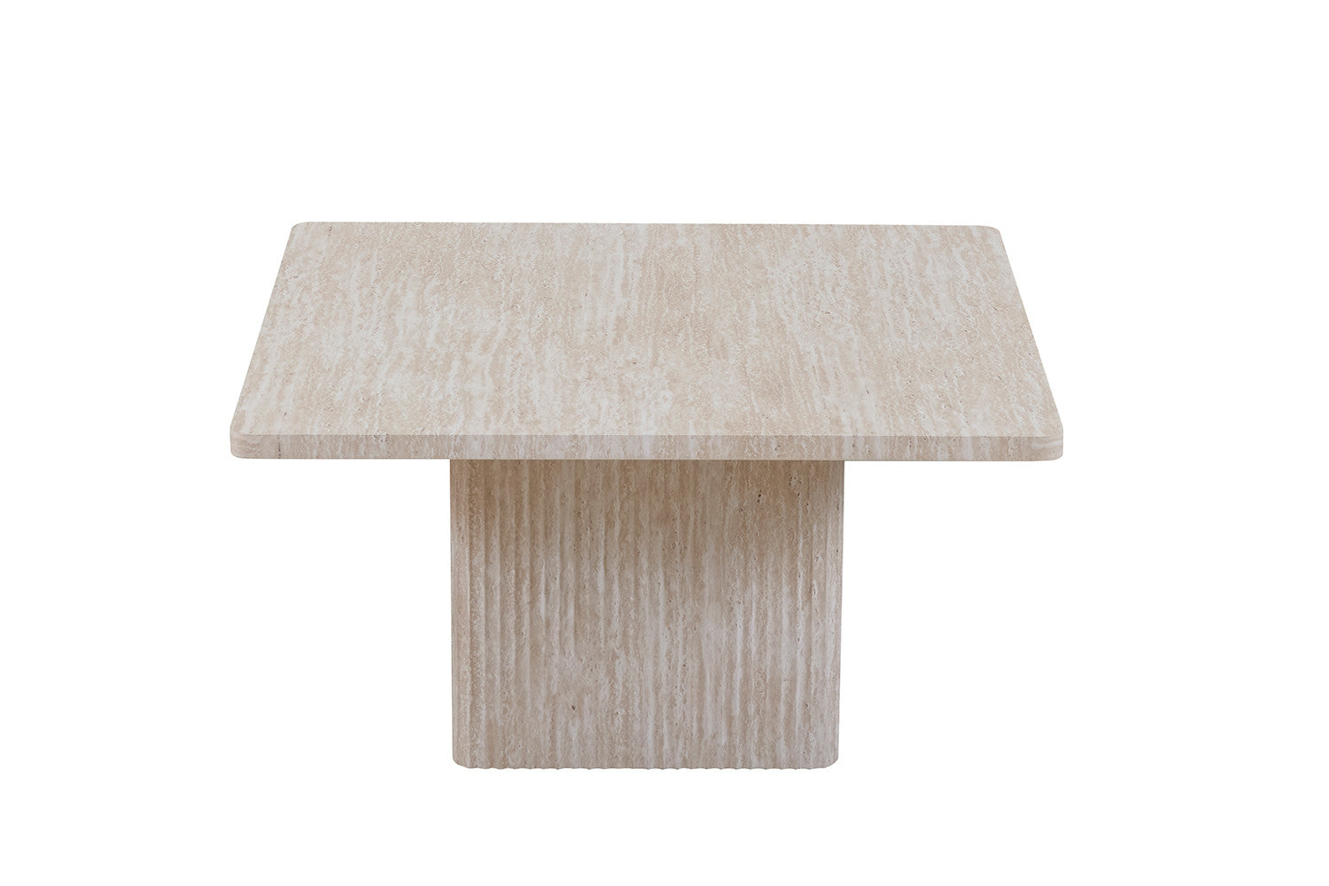 Set van 2 Salontafels 'Bobby' Decor travertin Beige