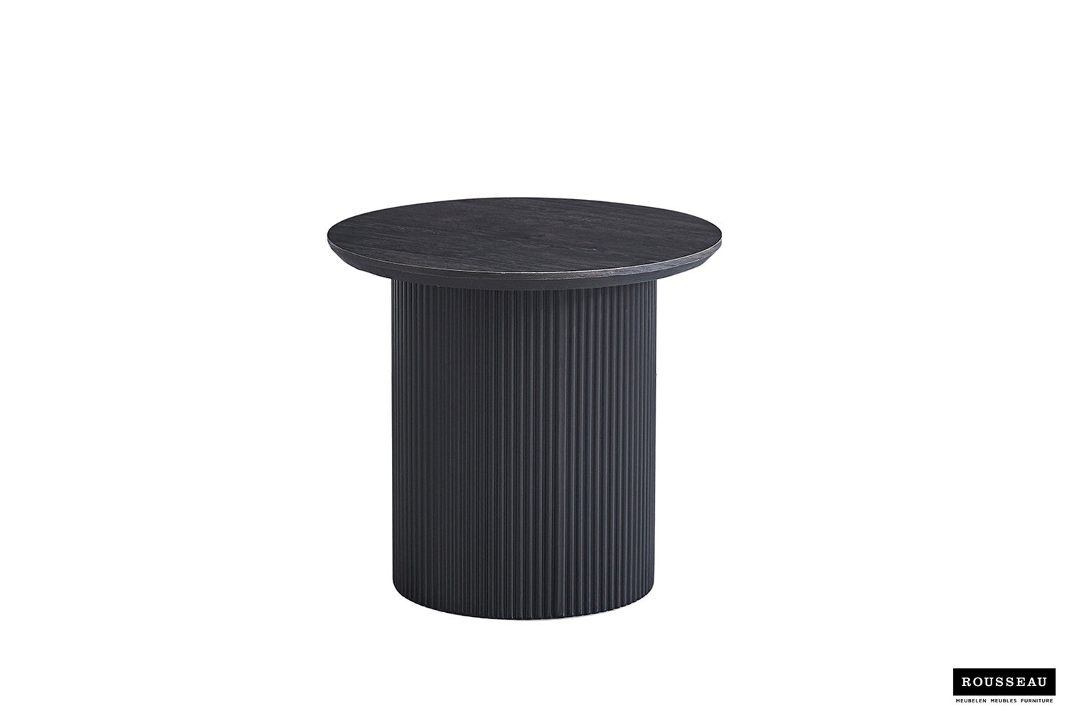 Salontafel 'Lagos' 50 cm Rond Decor Donkerbruin