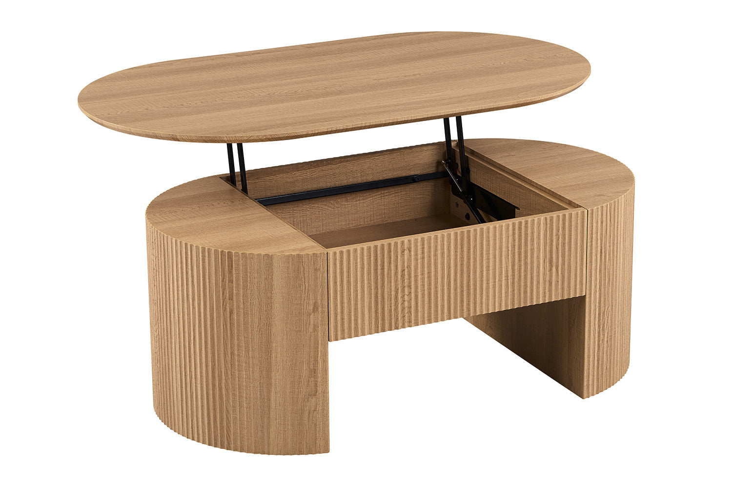 Salontafel 'Lagos' 120 cm Lift-top Decor Eik Naturel