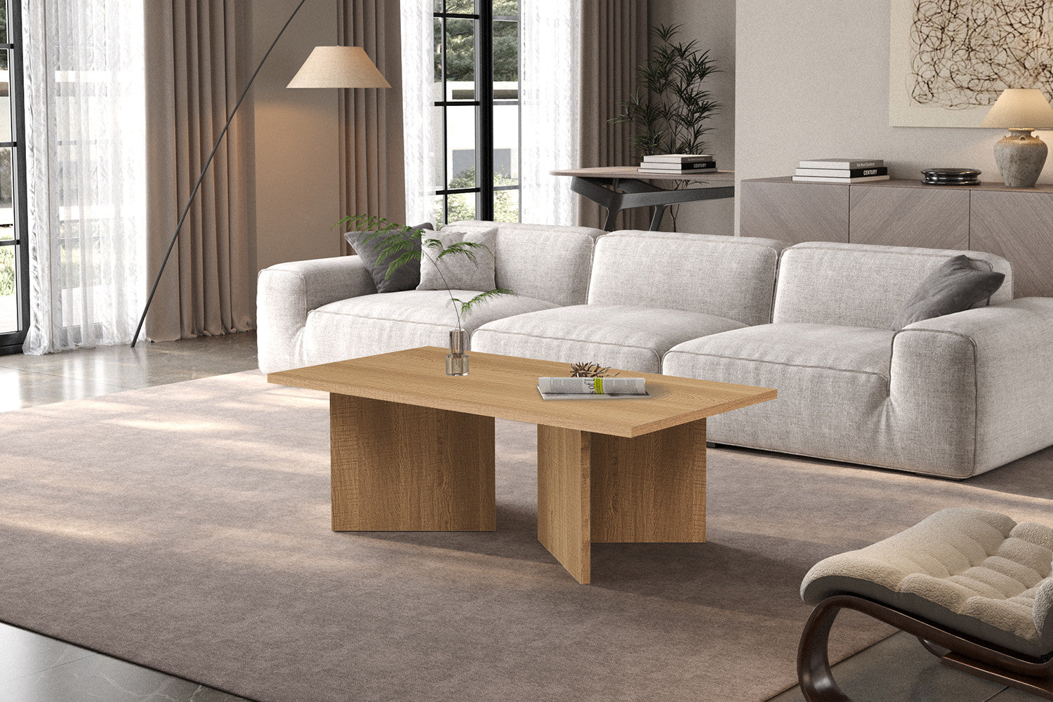 Salontafel 'Litar' Decor Eik Naturel