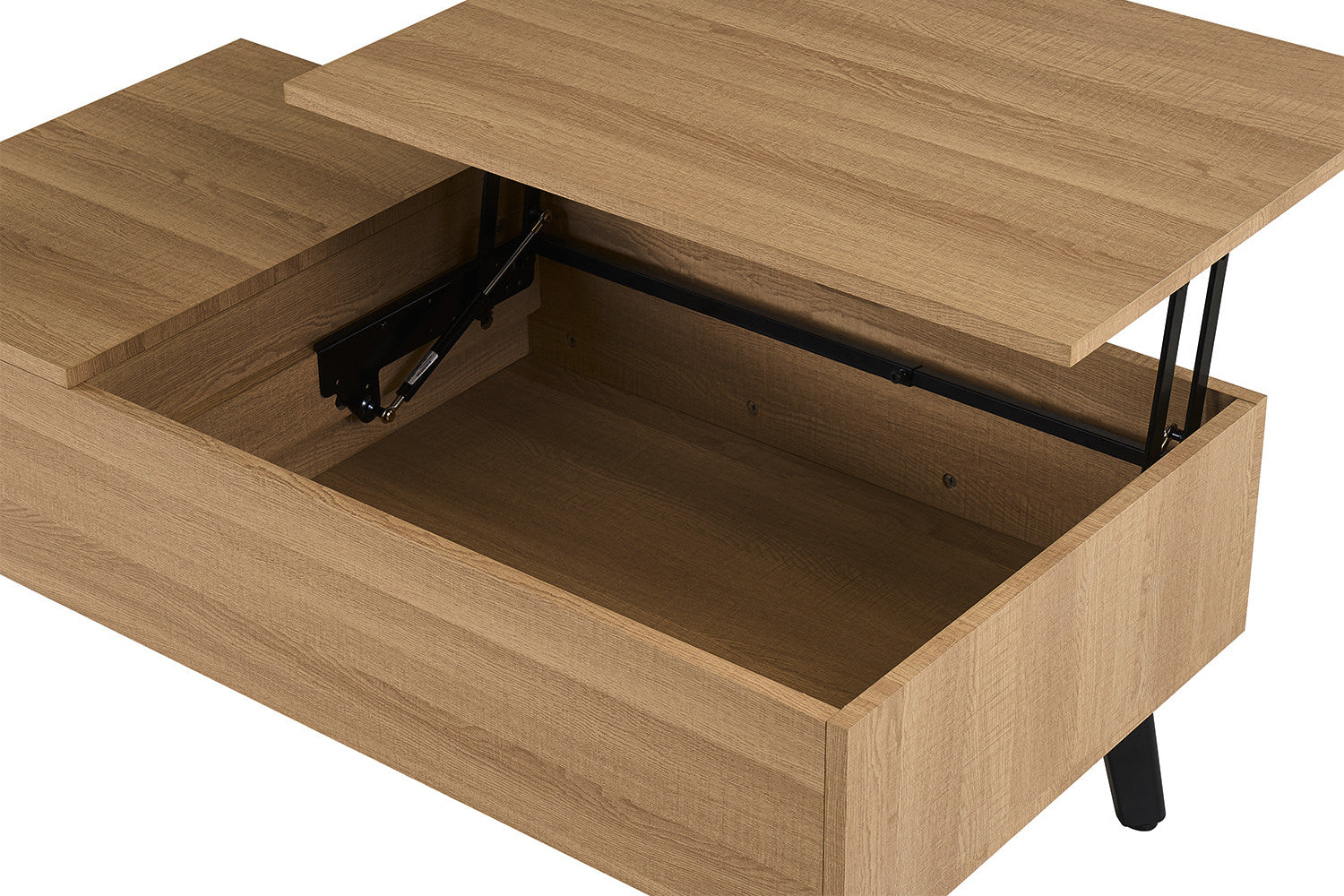 Salontafel 'Justine' Opklapbare top Decor Eik Naturel