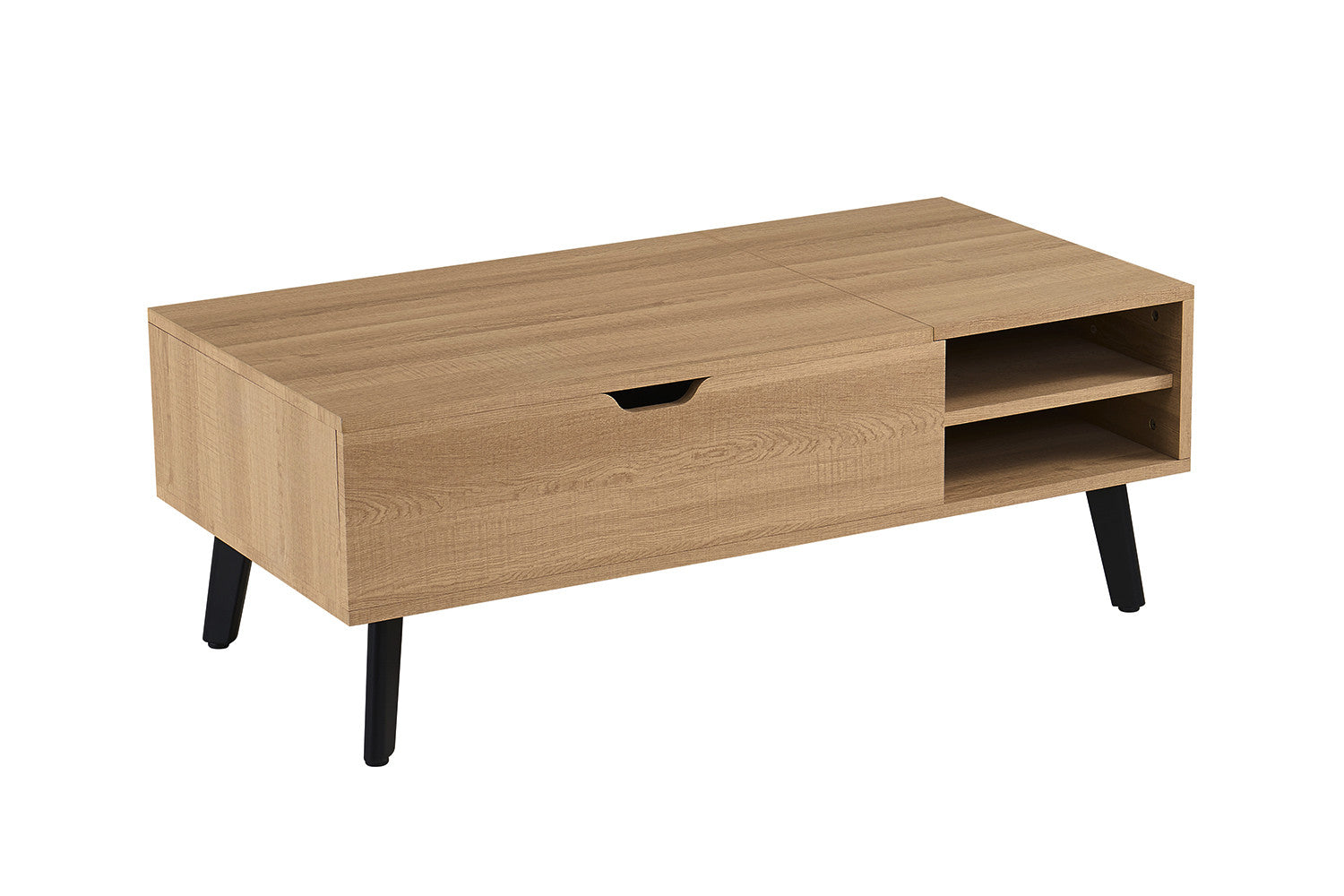 Salontafel 'Justine' Opklapbare top Decor Eik Naturel