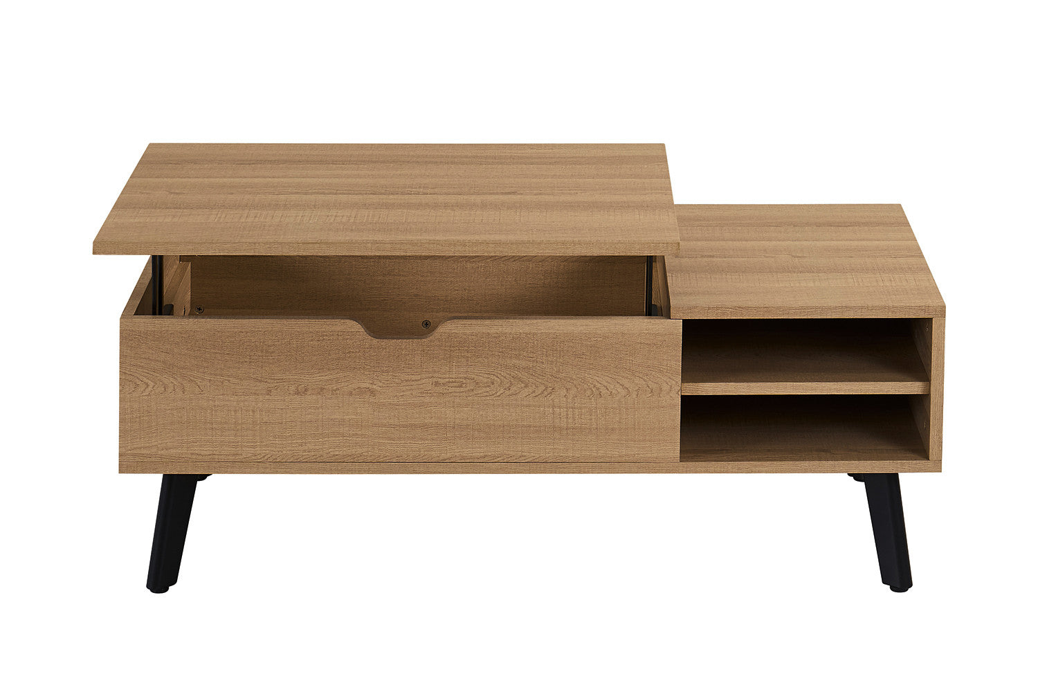 Salontafel 'Justine' Opklapbare top Decor Eik Naturel