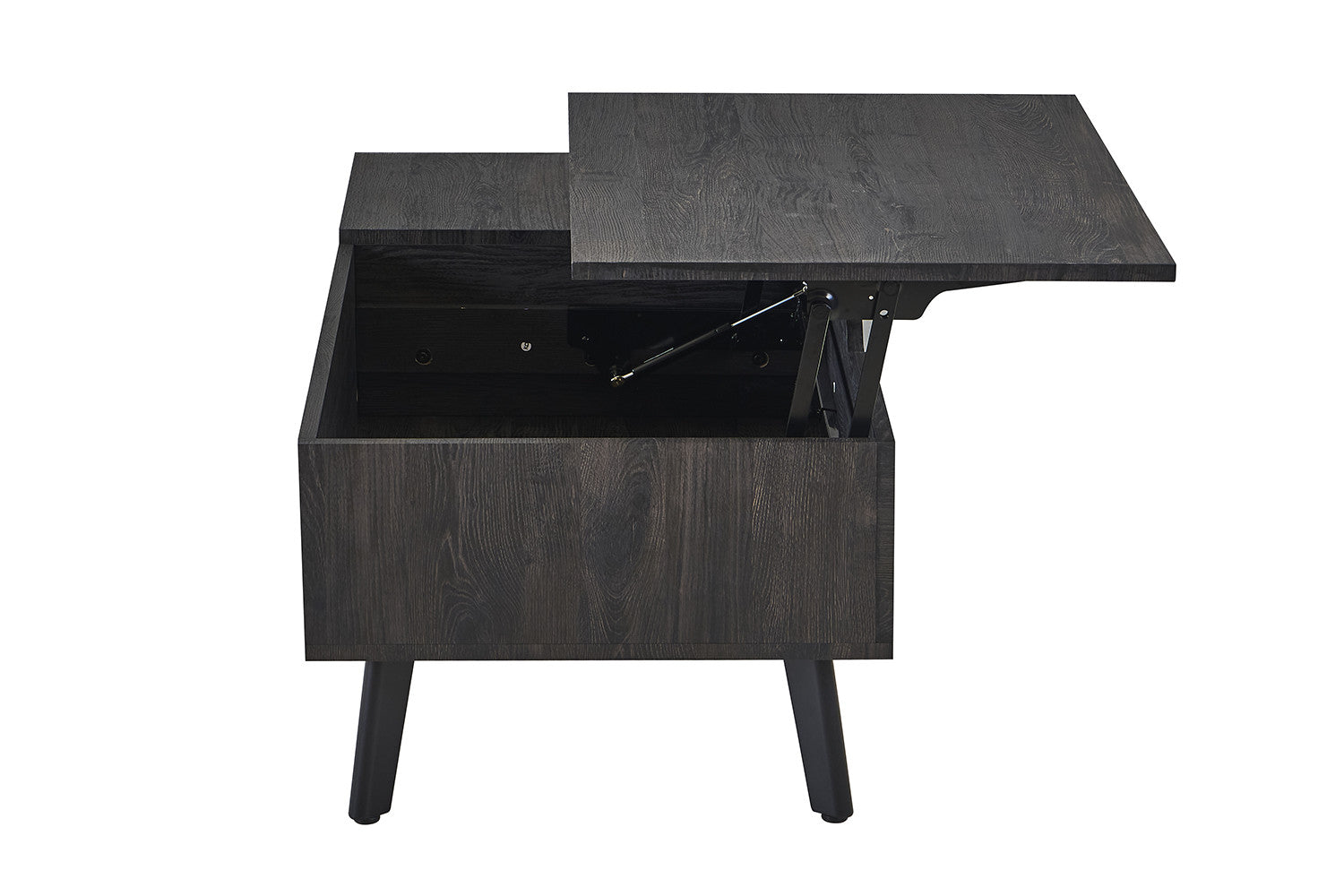 Salontafel 'Justine' Opklapbare top Decor Donkerbruin