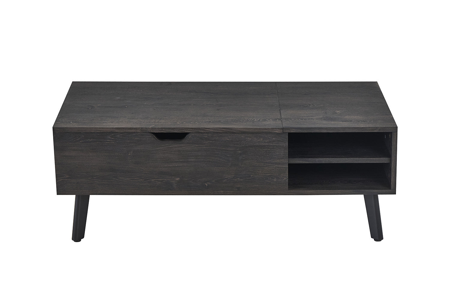 Salontafel 'Justine' Opklapbare top Decor Donkerbruin