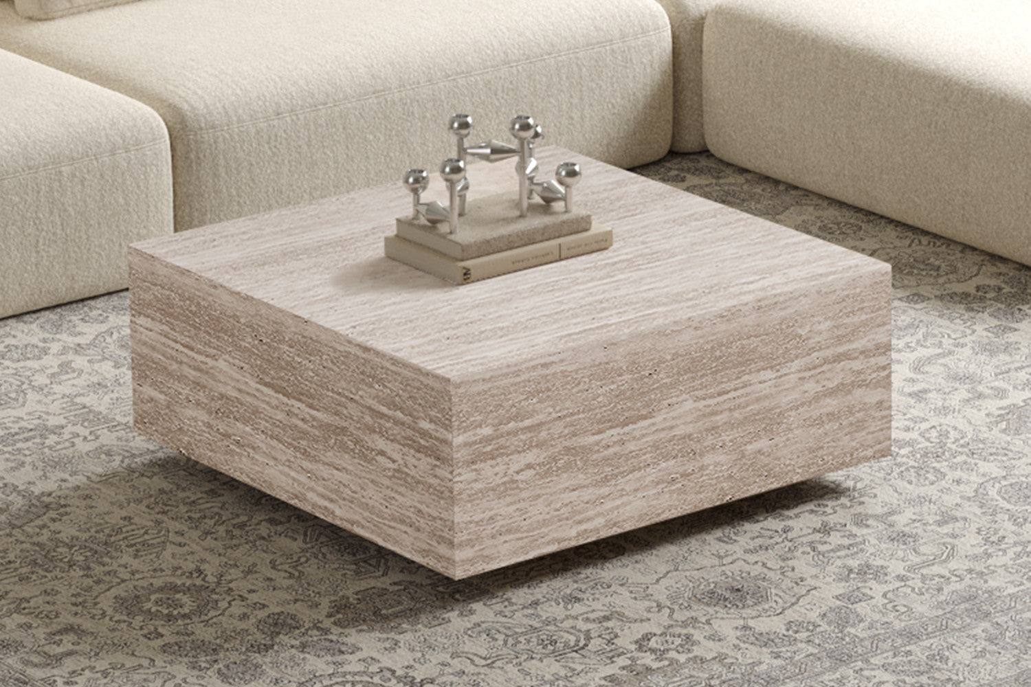 Salontafel 'Jane' Decor Travertin Beige