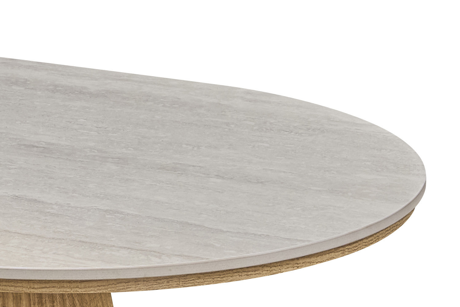 Salontafel 'Vigo' 120 cm Decor Naturel Eik Baroque Grijs