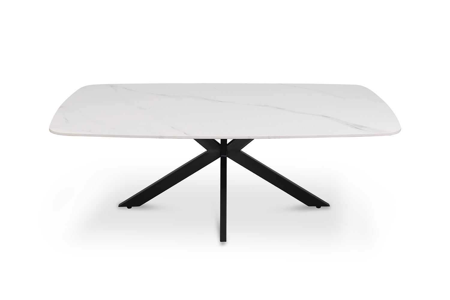 Salontafel 'Apollo' 130 cm Deens Ovaal Steen Wit