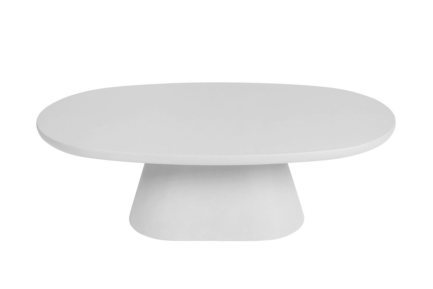 Salontafel 'Tavira' 120 cm Ovaal Cement Ecru