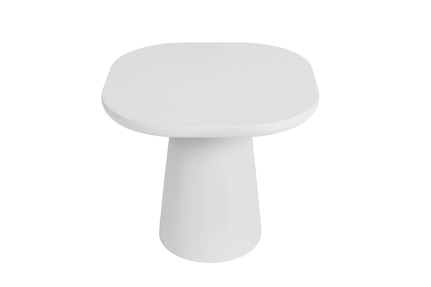 Salontafel 'Tavira' 55 cm Ovaal Cement Ecru