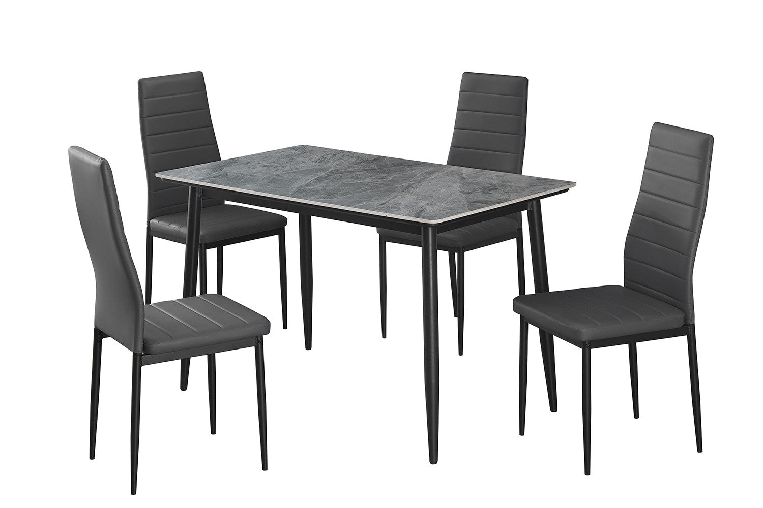 'Kenzo' 120 cm Rechthoekig Steen Grijs