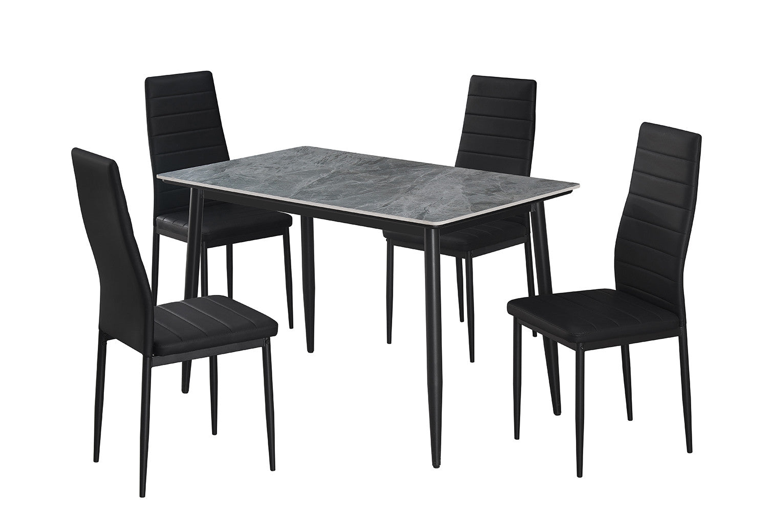 'Kenzo' 120 cm Rechthoekig Steen Grijs