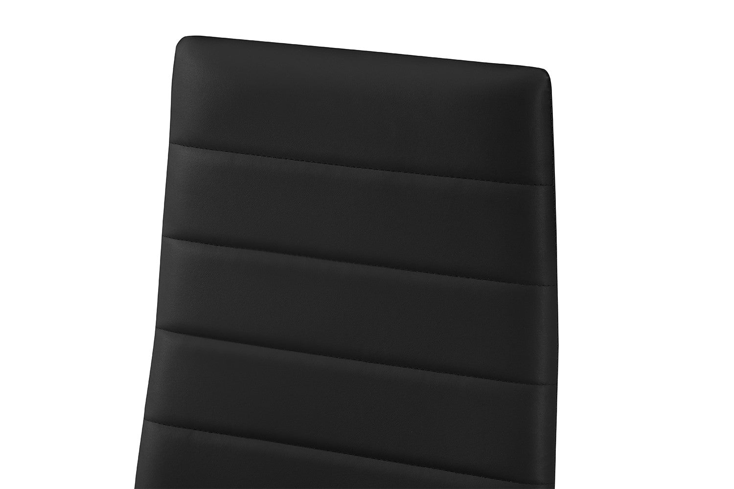 Set van 4 stoelen 'Cato/Kenzo' PU Zwart