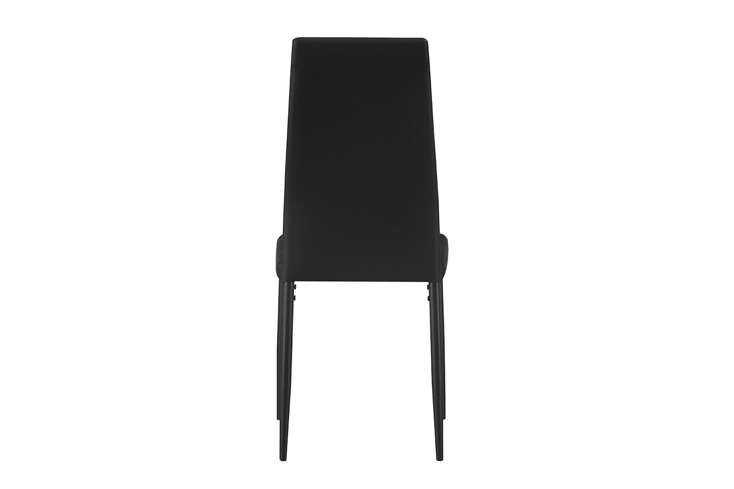 Set van 4 stoelen 'Cato/Kenzo' PU Zwart