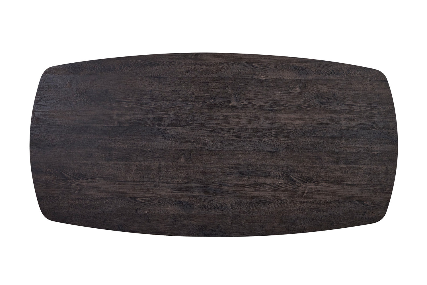 Tafel 'Aziz' 200 cm Deens Ovaal Decor Donkerbruin