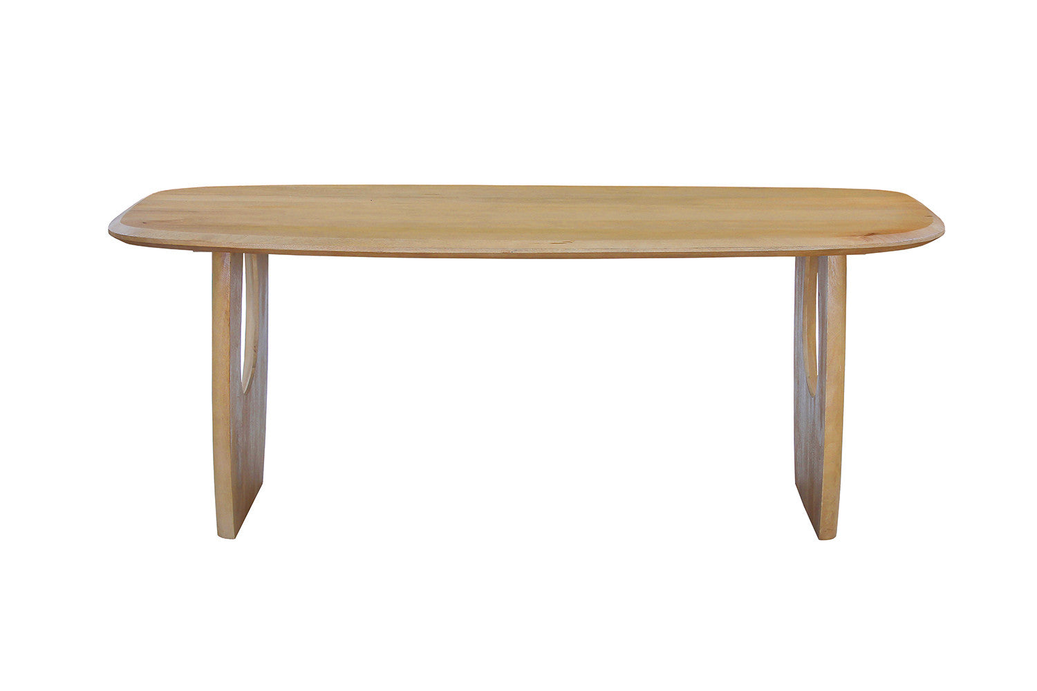 Tafel 'Braga' Deens Ovaal Mango hout Amandel