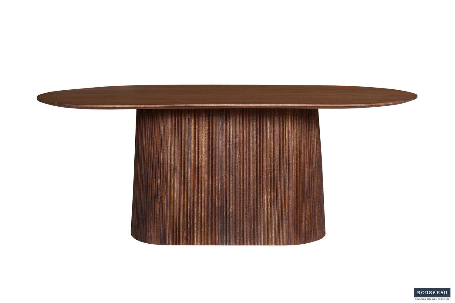 Miguel' 200 cm Ovaal Mango hout Lichtbruin