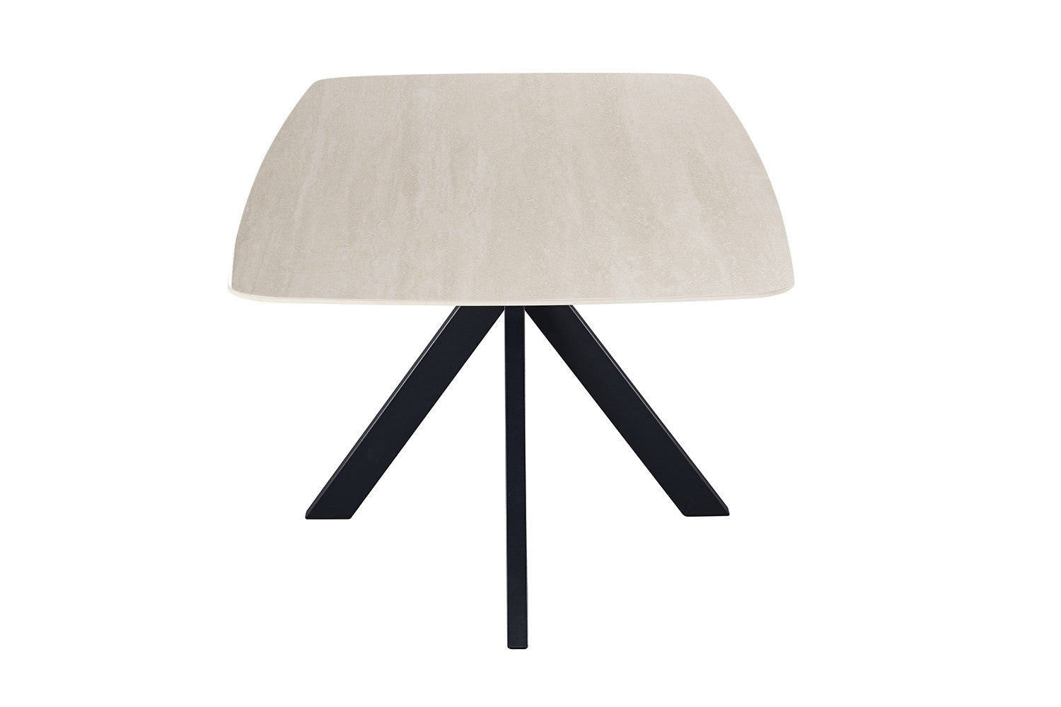 - Tafel 'Apollo' 200 cm Deens Ovaal Steen Baroque Grijs