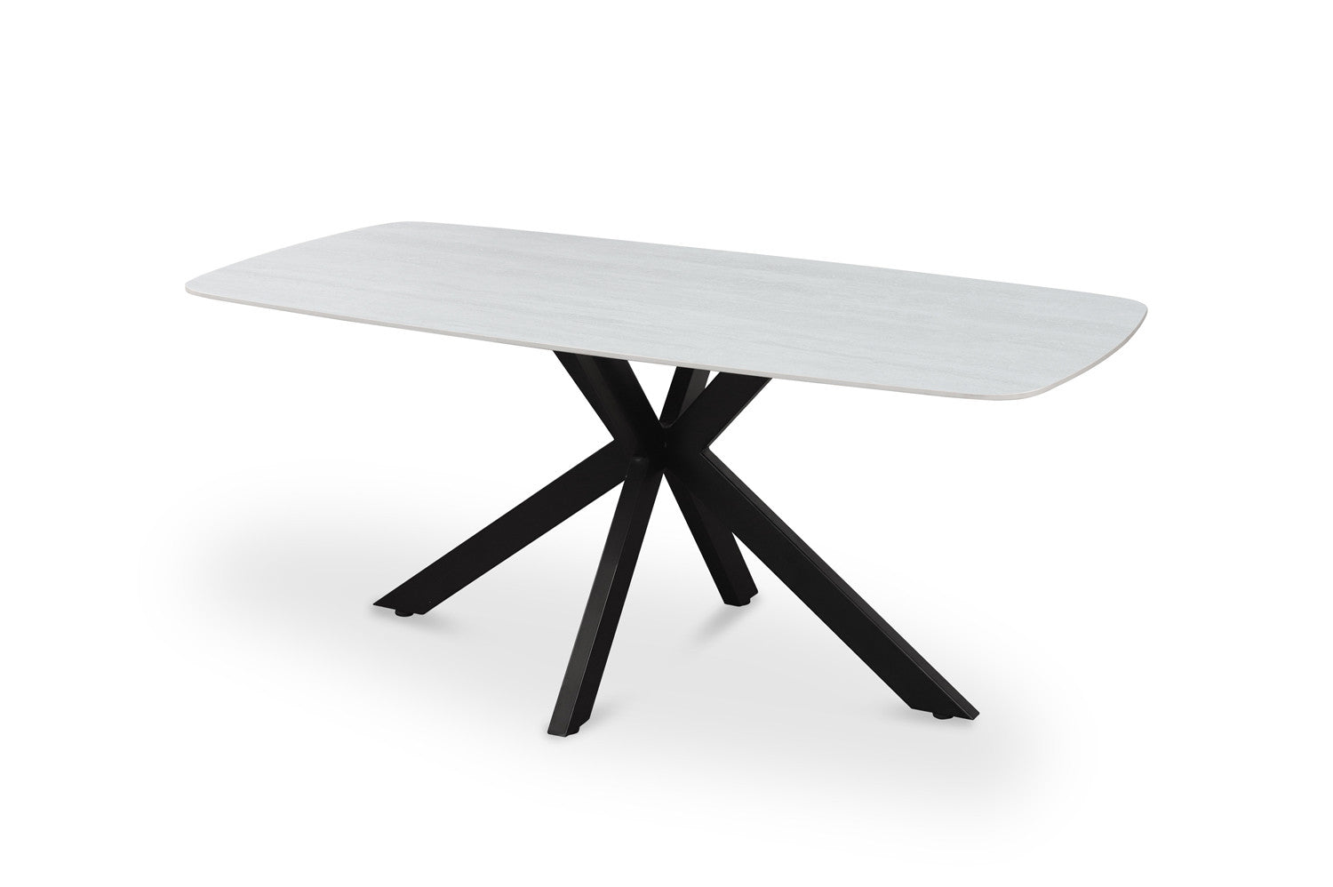'Apollo' 180 cm Deens Ovaal Steen Baroque Grijs