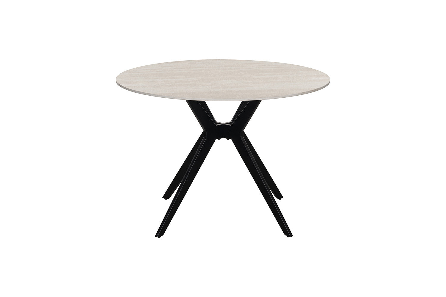Tafel 'Apollo' 110 cm Rond Steen Baroque Grijs