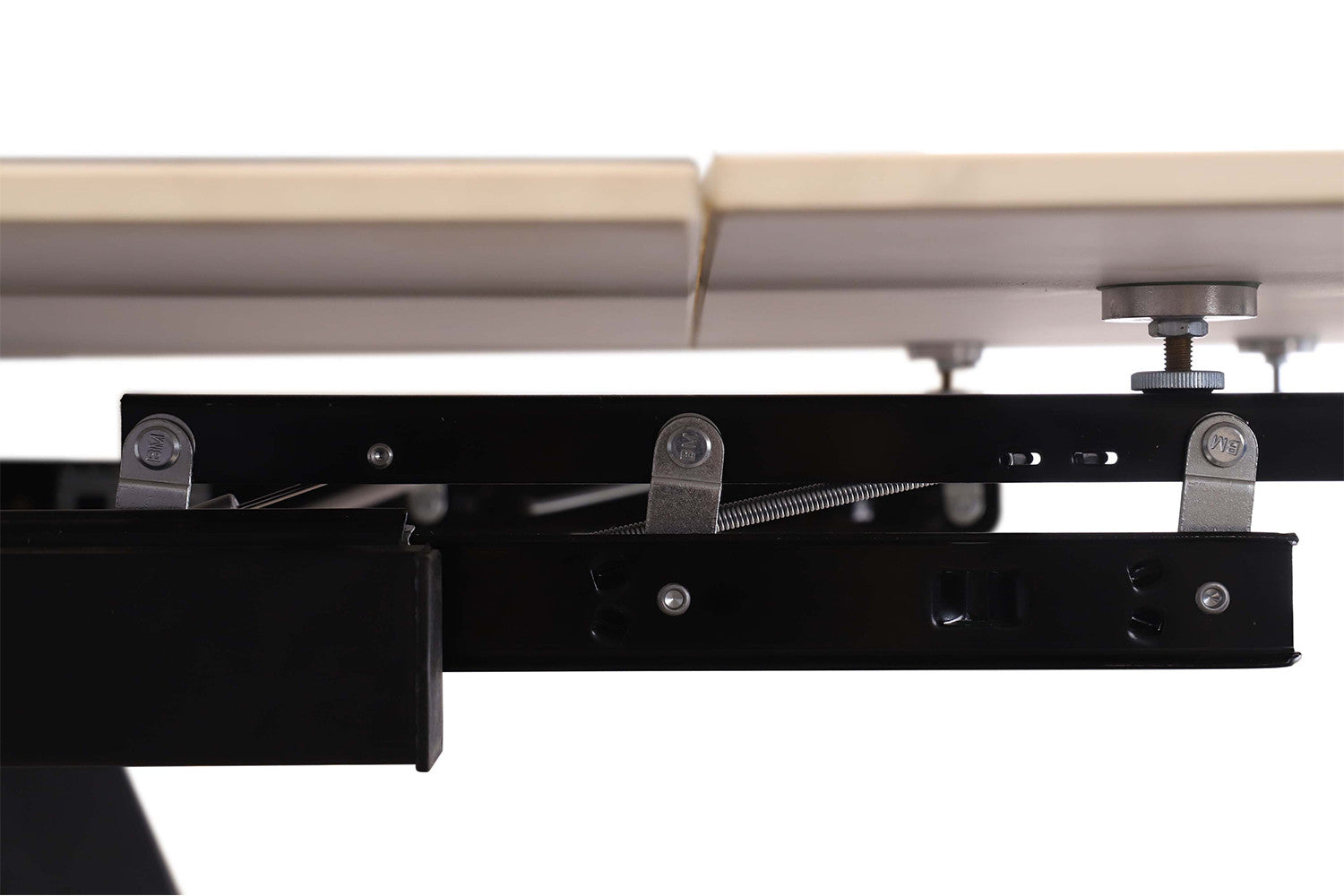 Uitschuifbare tafel 'Hera' 160-240 cm Rechthoekig Steen Wit