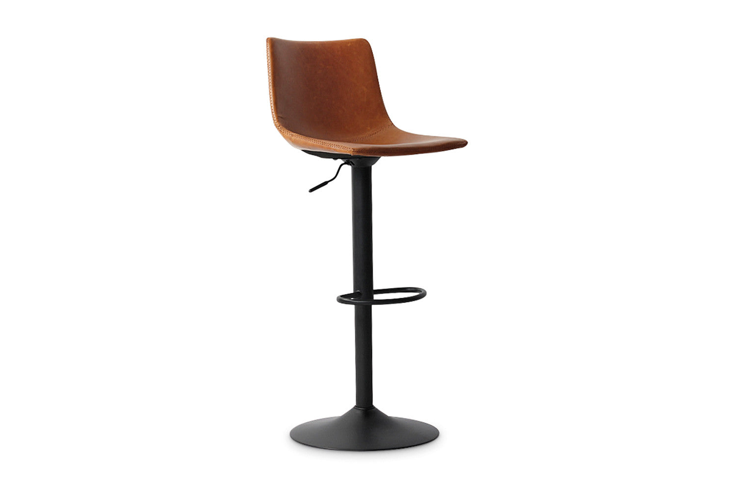 Barstoel 'Trevi' PU Cognac