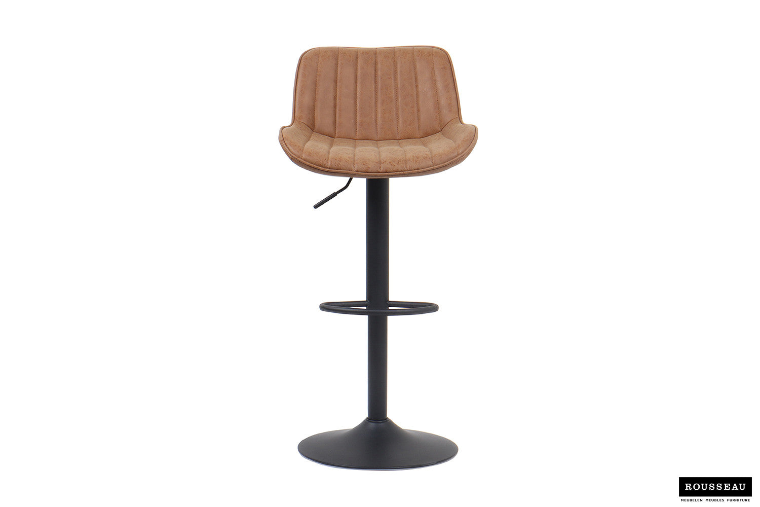 Barstoel 'Fenna' PU Cognac