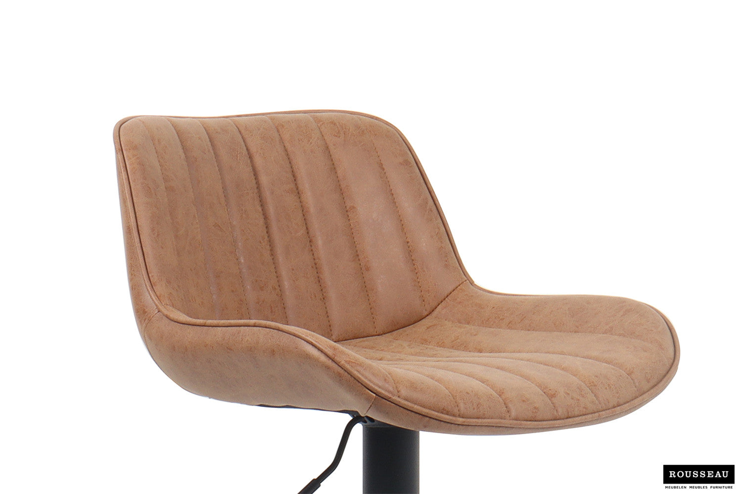 Barstoel 'Fenna' PU Cognac