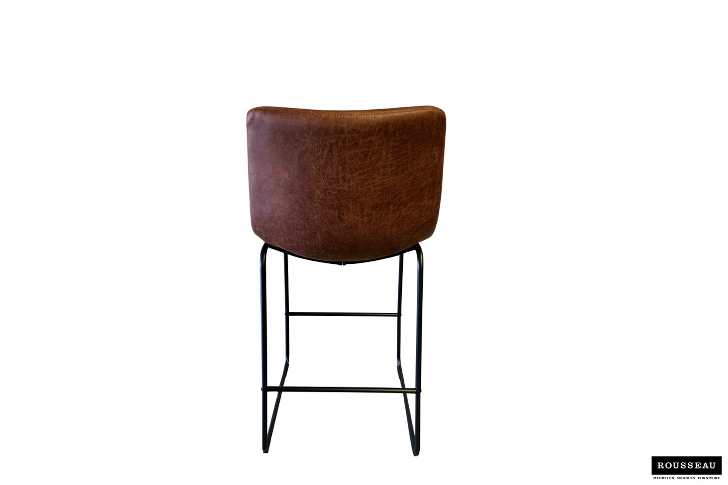 Barstoel 'Mancia' PU Ote Topper 02 Cognac