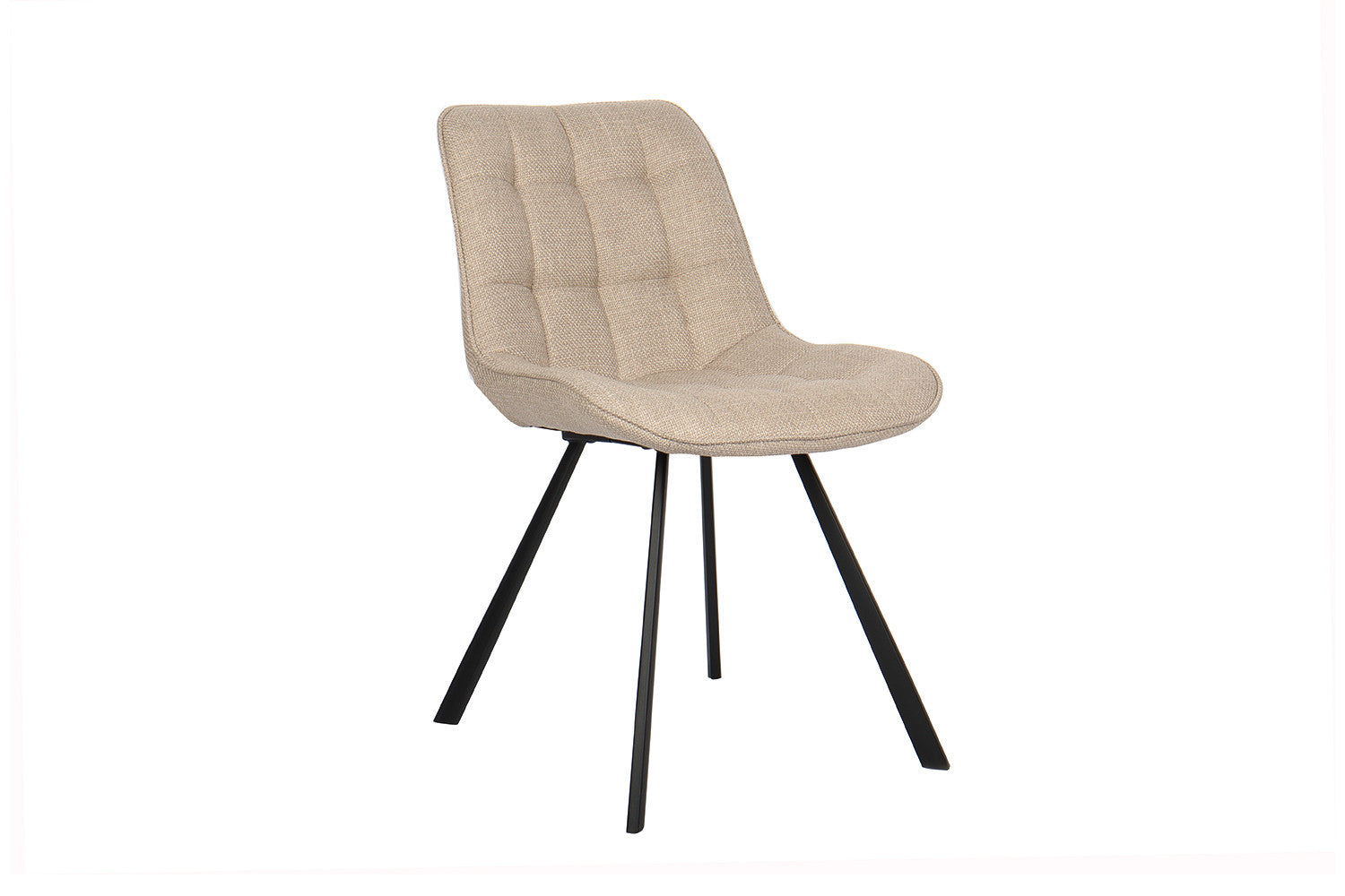 Stoel 'Ariba' Stof Ote Montego 178 Beige/Lichtgrijs
