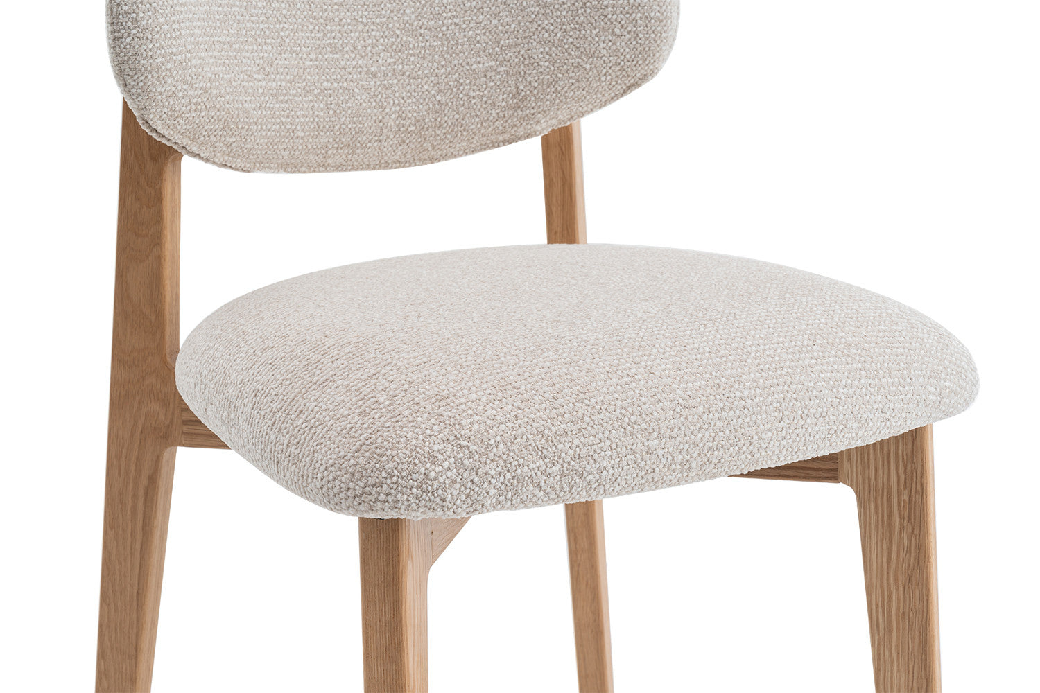 Stoel 'Carmen' Naturel Eik Ote Milan 103 Beige