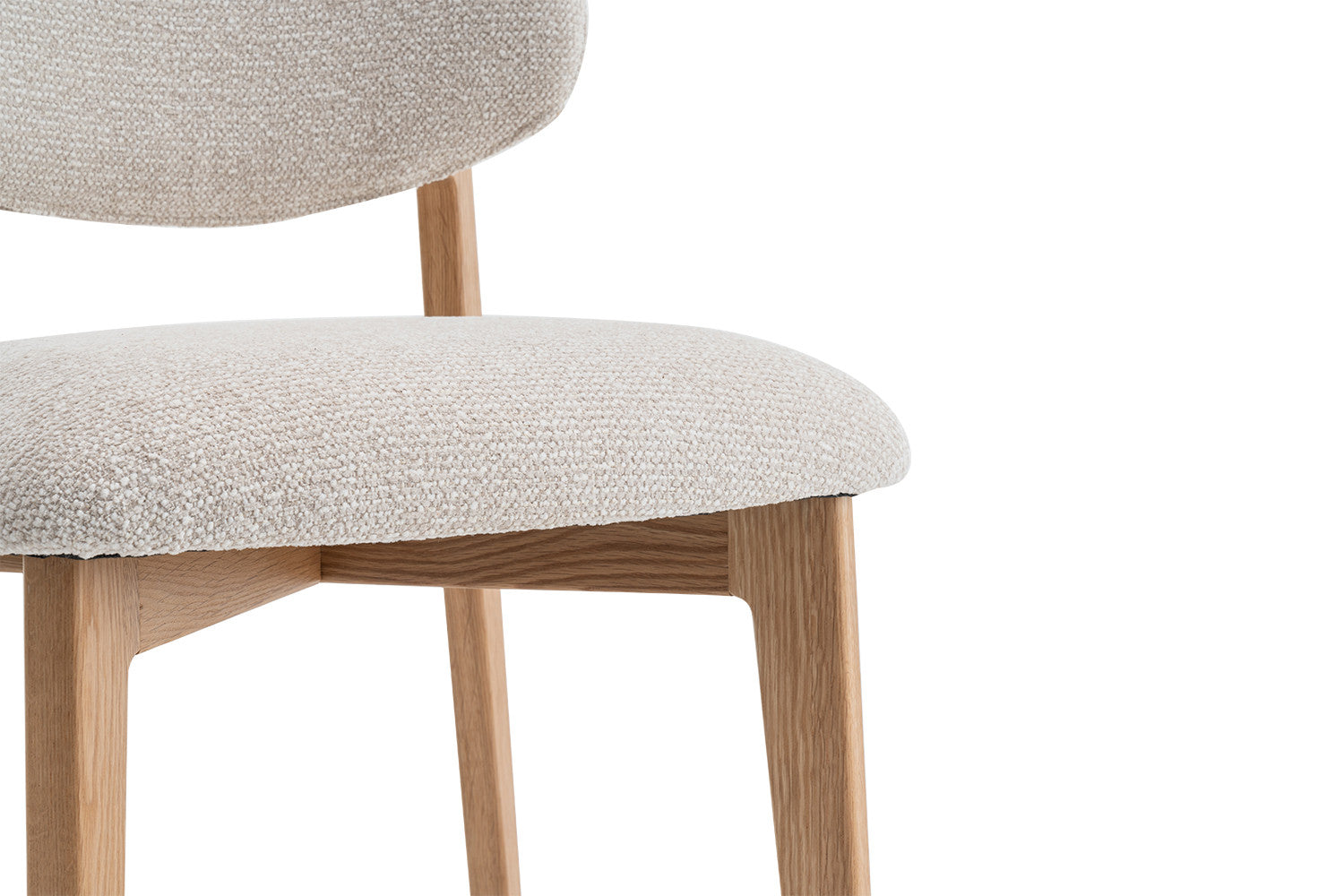 Stoel 'Carmen' Naturel Eik Ote Milan 103 Beige