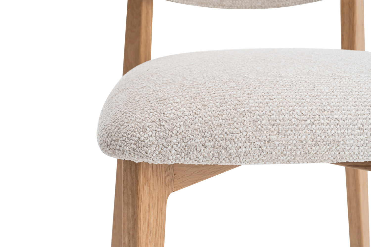 Stoel 'Carmen' Naturel Eik Ote Milan 103 Beige