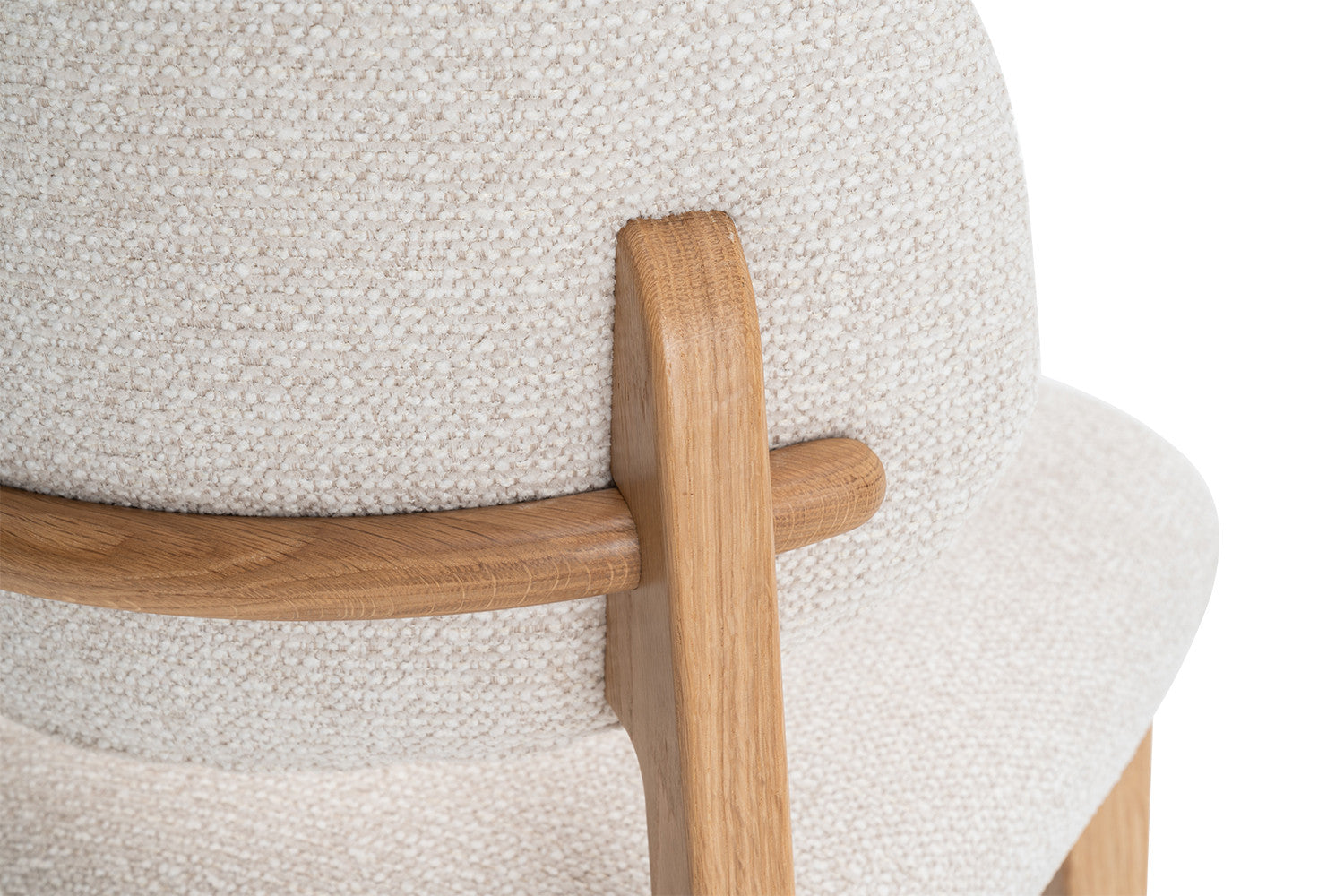 Stoel 'Carmen' Naturel Eik Ote Milan 103 Beige